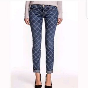 Current Elliot The Rolled Skinny Indigo Rose